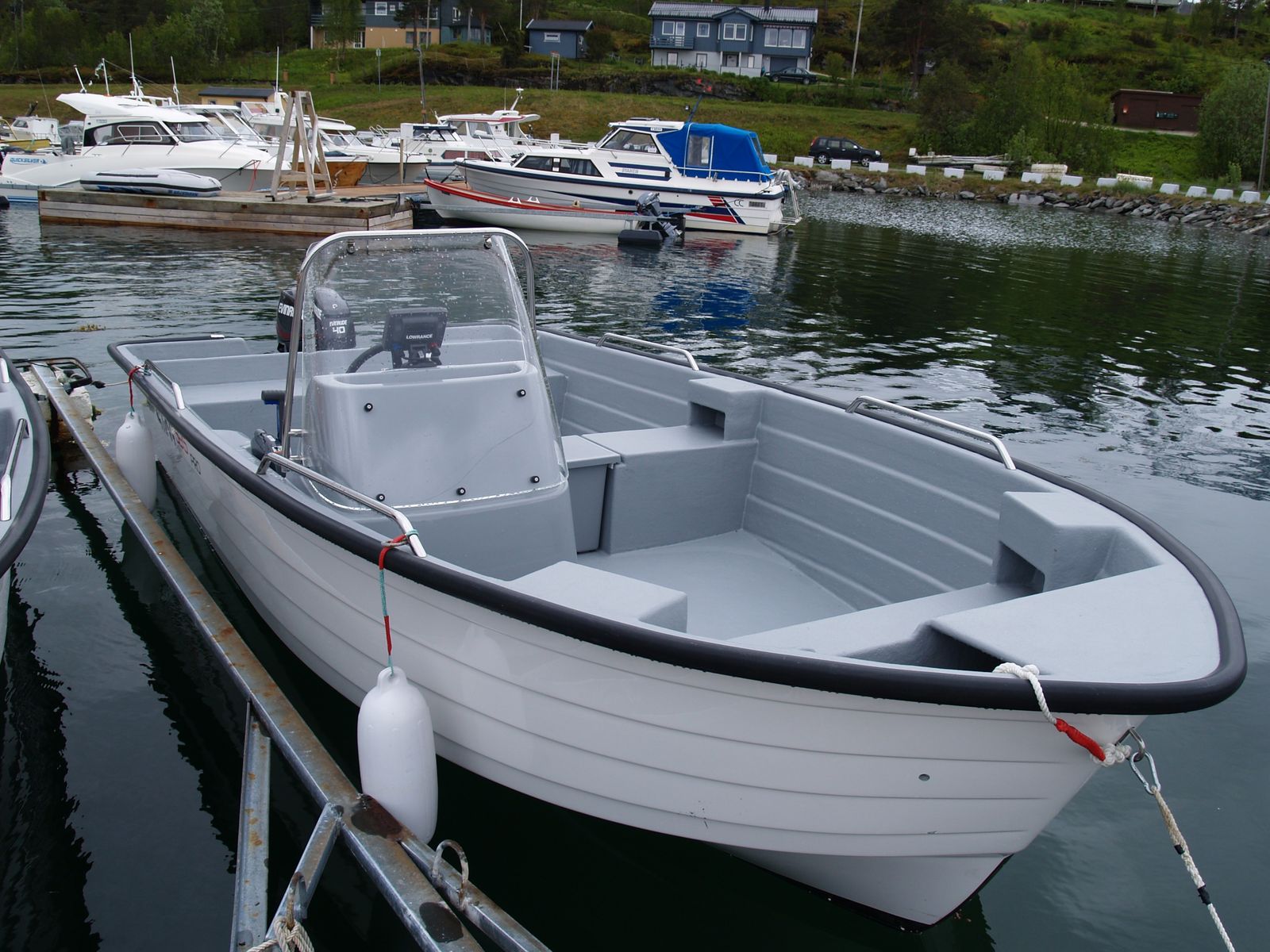 The Sting 535 fishing boat